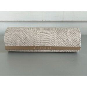 NWB Jimmy Choo Women's Black Gold Crystals Acetate Designer Cat Eye Glasses